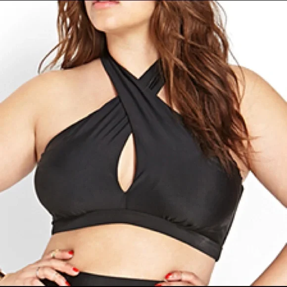 Crisscross Halter Forever 21 Halter Crop Top Forever 21 Swim